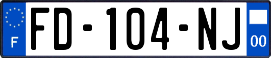 FD-104-NJ
