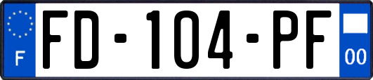 FD-104-PF
