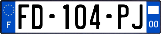 FD-104-PJ