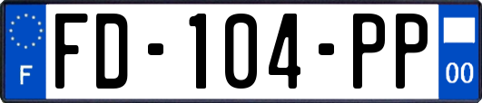FD-104-PP