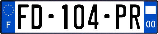 FD-104-PR