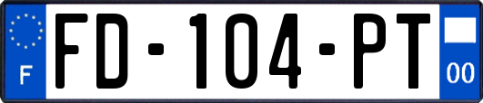 FD-104-PT
