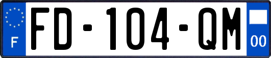 FD-104-QM