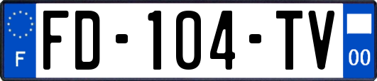 FD-104-TV