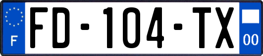 FD-104-TX