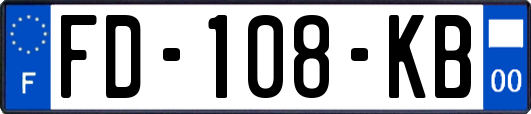 FD-108-KB