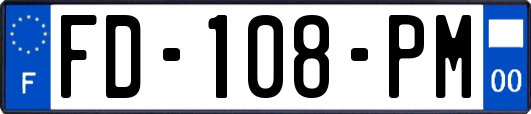 FD-108-PM