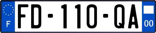 FD-110-QA