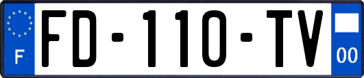 FD-110-TV