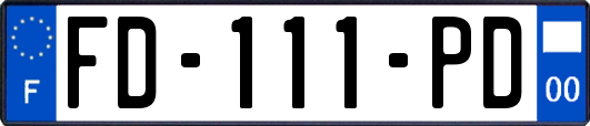 FD-111-PD