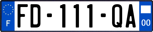 FD-111-QA