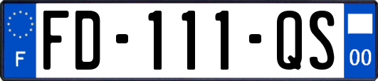 FD-111-QS
