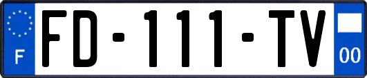 FD-111-TV