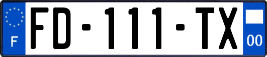 FD-111-TX