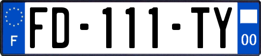 FD-111-TY