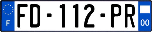 FD-112-PR