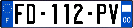 FD-112-PV