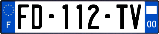 FD-112-TV