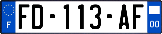 FD-113-AF