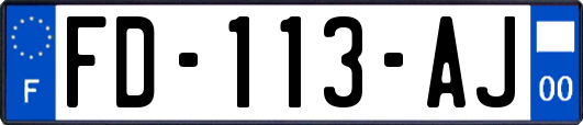 FD-113-AJ