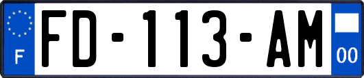 FD-113-AM