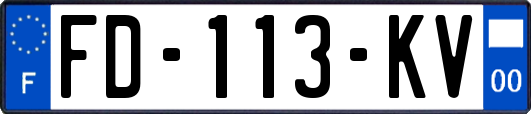 FD-113-KV
