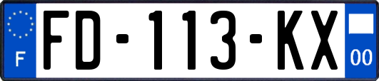 FD-113-KX
