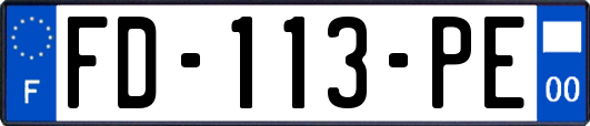 FD-113-PE