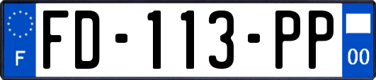 FD-113-PP