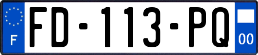 FD-113-PQ