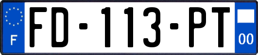 FD-113-PT