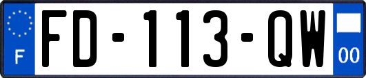 FD-113-QW
