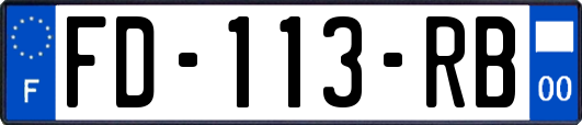 FD-113-RB