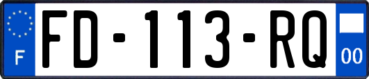 FD-113-RQ