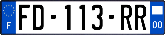 FD-113-RR