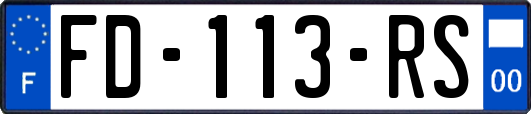 FD-113-RS