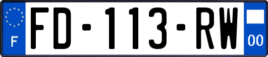 FD-113-RW