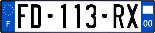 FD-113-RX