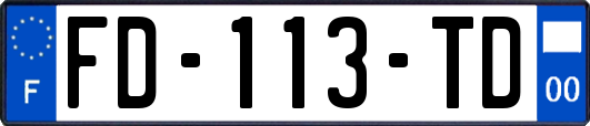 FD-113-TD