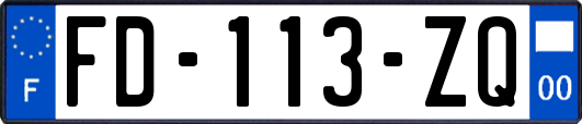 FD-113-ZQ