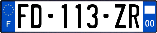 FD-113-ZR