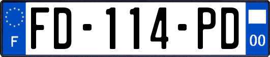 FD-114-PD
