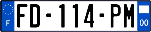 FD-114-PM
