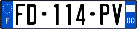 FD-114-PV