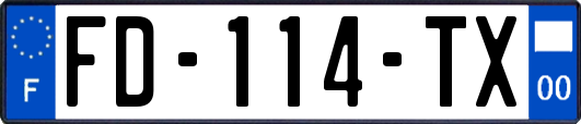 FD-114-TX