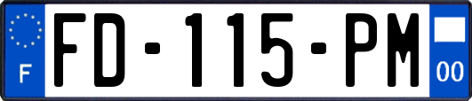 FD-115-PM