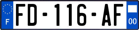 FD-116-AF