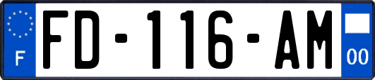 FD-116-AM