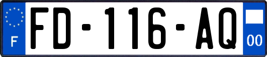 FD-116-AQ