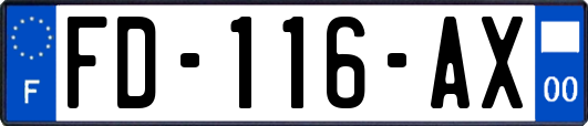 FD-116-AX